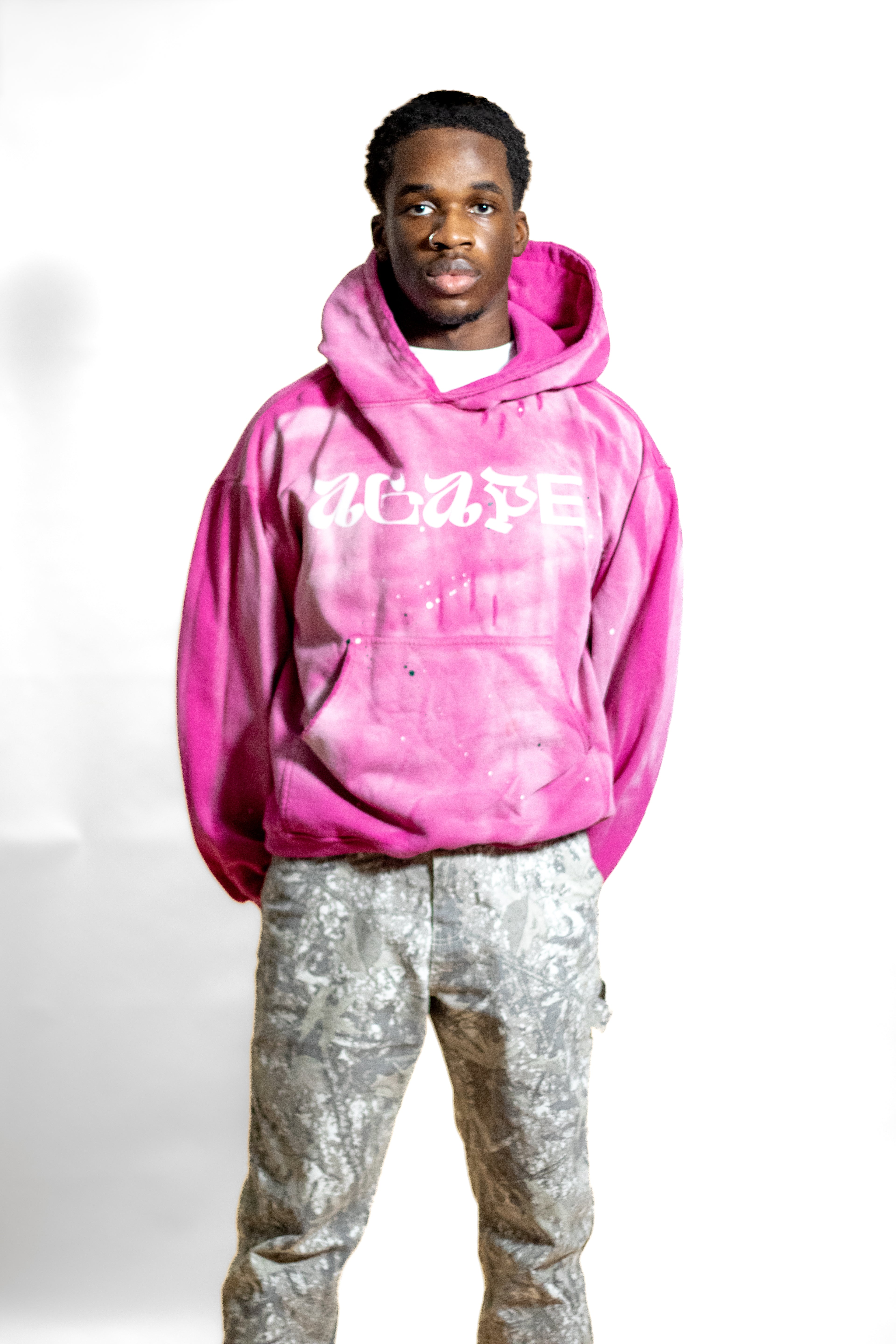 "PINK" HOODIE