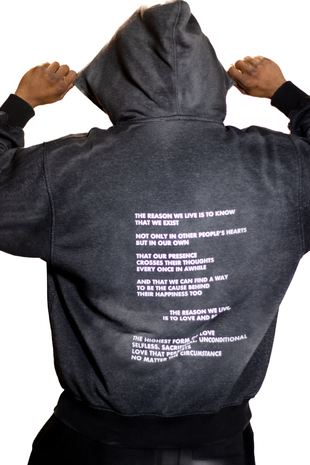 "BLACK OUT" HOODIE