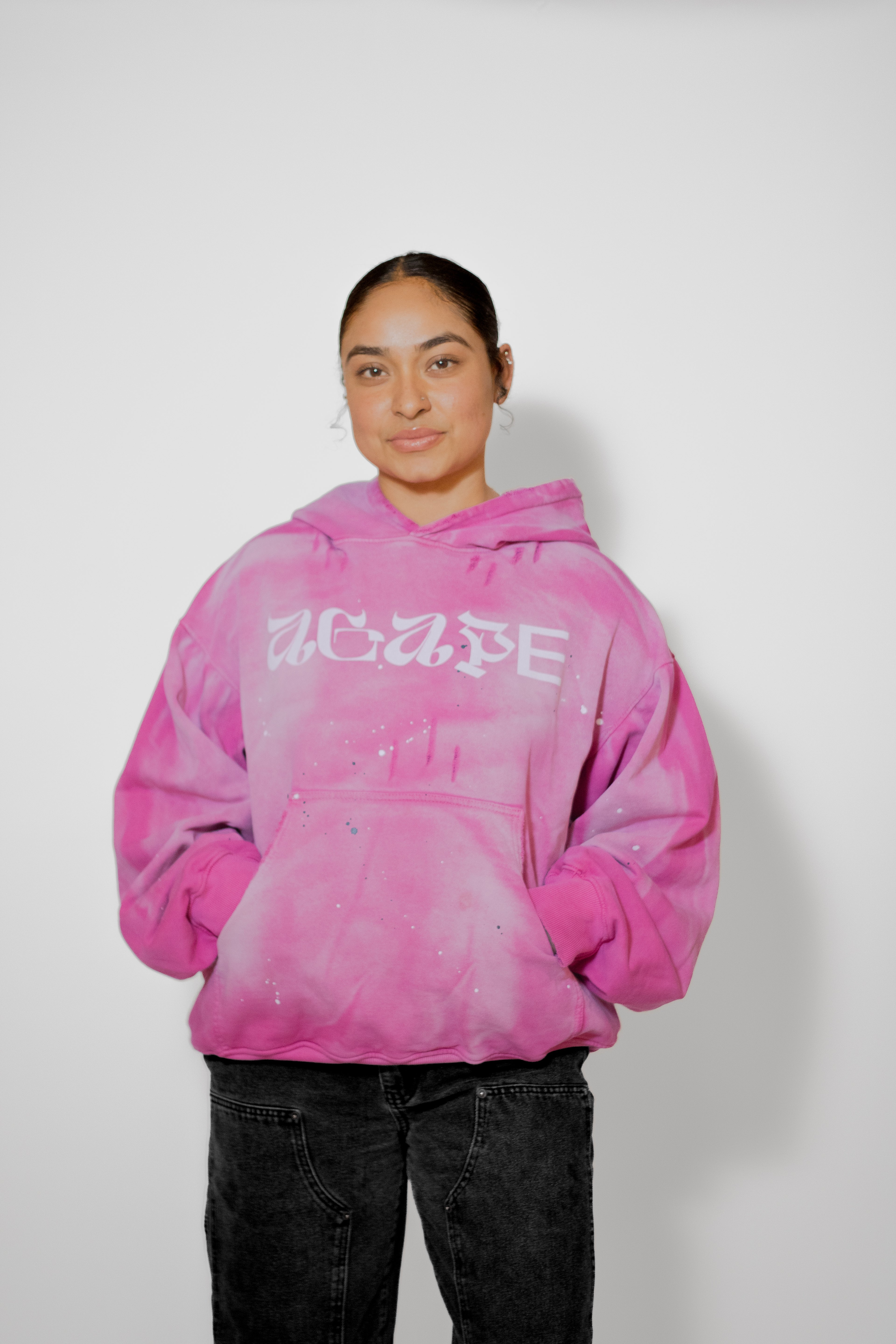 "PINK" HOODIE